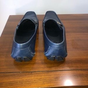 Salvatore Ferragamo Blue Leather Driver